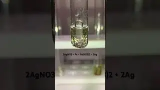 2AgNO3 + Fe &rarr; Fe(NO3)2 + 2Ag - химические свойства металлов, получение серебра