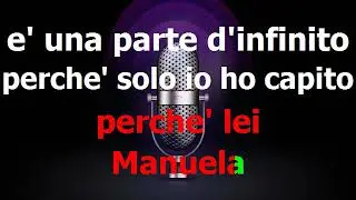Julio Iglesias - Manuela (cori) - KARAOKE