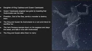 Andromeda Constellation Presentation