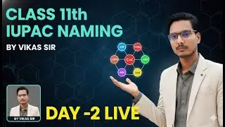 IUPAC NAMING DAY 2 CLASS 11TH BY VIKAS SIR