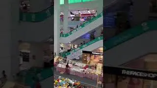 Visiting Yangon Myanmar; shopping mall, the business as usual in Yangon Myanmar