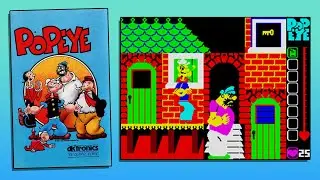 Popeye Walkthrough | 1985 | DK'Tronics | ZX Spectrum