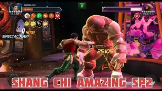Amazing SP2 Damage - Shang Chi VS Juggernaut || MCOC