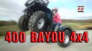Обзор теста Kawasaki KLF 400 Bayou 4x4: король Байю