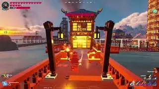 Transforming A Village Into A Lego Fortnite Battle Ground With The Arc De Triomphe!