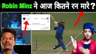JHA vs UP Robin Minz ने आज कितने रन मारे? Robin Minz Ne kya Score Kiya Jharkhand vs uttar pradesh