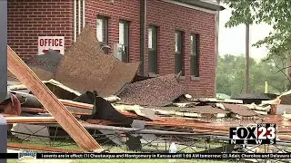 VIDEO: Tornado damages homes, businesses in Seminole | FOX23 News Tulsa