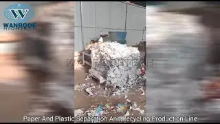 Tetra Pak Packaging/Coated Paper/Kraft Paper/Paper Plastic Separator Paper Plastic Recycling Machine