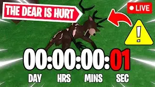 🔴ROBLOX 99 NIGHTS IN THE FOREST 🔦 UPDATE COUNTDOWN LIVE!🔴