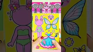 Sprunki PINKI Fairy Dress up Sticker Book 🌷