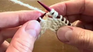 pyop (PYOP) - purl, yarn-over, purl into the same stitch; 2 st increase