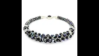 Czech Fire Polished Glass Necklace