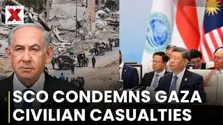 SCO Strongly Condemns Civilian Casualties And Humanitarian Disasters In Gaza | NewsX World