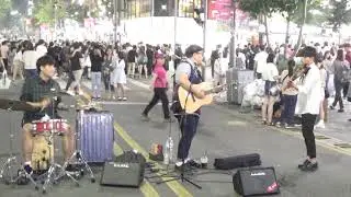 우리 다시 만나요 - 밴드 가능동의 신촌 길거리 공연