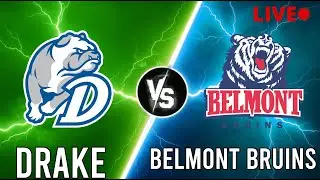 Drake Bulldogs Vs Belmont Bruins Live | NCAA Women's Basketball | PLAY BY PLAY | SCOREBOARD