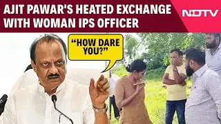 Ajit Pawar Audio Clip | Ajit Pawar's Heated Exchange With Woman IPS Officer: 