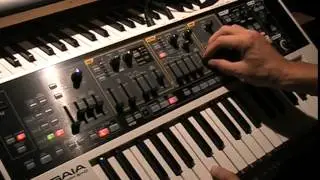 Roland Gaia Tutorial 5 - Punchy Wow-Wow Bass - Subtractive Synthesis