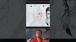 3 SUPER EASY STEPS to draw from reference #digitalarttips #art #howto #howtodraw #art #drawing