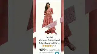 amazon kurta set under 900 #amazon #amazonkurtaset #festivewear #kurtasetforgirls