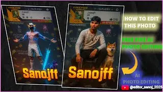 How To Edit This Image || Free Fire Profile Edit @editor_sanoj_2025