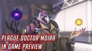 PLAGUE DOCTOR MOIRA LEGENDARY SKIN | OVERWATCH 2