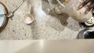 Peanut butter smoothie. Video 3 #food #smoothie #quicksnacks #foodie #afterworkout #recipes 