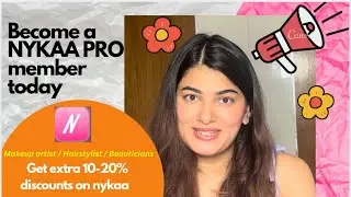 More discounts on nykaa , Become a NYKAA PRO member today .