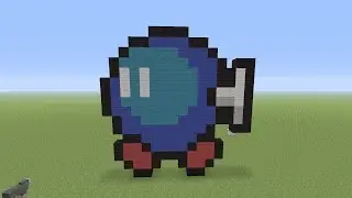 Mario Bob-omb (Minecraft Blueprints)