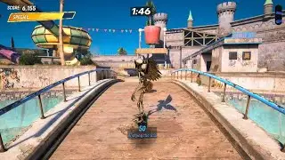THPS 3 + 4 - Dry Docked Expert 2 Challenge - Waterpark Hard Gap Combo