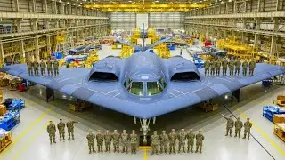 Inside the Secret B-2 Spirit Jet Factory Building the $2 Billion Stealth Bomber Ghost (Full Process)
