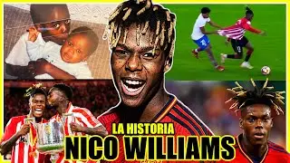 El Bar&ccedil;a lo DESEA por su VELOCIDAD EXTREMA | 🇪🇸Nico Williams La Historia