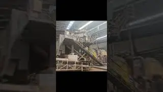 Granite gravel shaping and sand making project