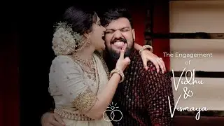 Vidhu &Vismaya I Best Kerala Engagement Highlights I Krish photography I