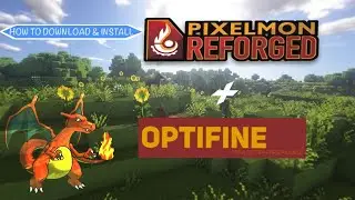 КАК УСТАНОВИТЬ PIXELMON И OPTIFINE *Обновлено в 2026 году* | Minecraft Pok&eacute;mon Mod!