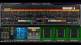 Lunchtime Break with  Cherry Audio MERCURY-8 Jupiter 8 Synthesizer