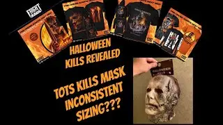 Fright Rags Halloween Kills designs revealed, TOTS Kills masks sizing differences?
