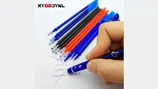 10pcs Office Gel Pen Refill Magic Erasable Pen 0.5mm 4 Colors FREE SHIPPING!