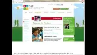 CRS Website 