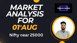 Market Analysis for 01st Aug 2024 | Trading Square