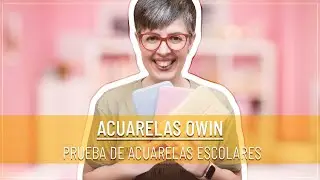 Pruebo las ACUARELAS OWIN | Acuarelas ESCOLARES de PAUL RUBENS | Viene con SORPRESA