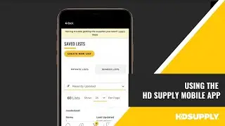 HD Supply Solutions&trade; Mobile App | HD Supply