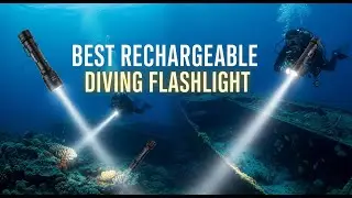 TOP 5 Best Diving Flash Lights Rechargeable Edition 2026 |  rechargeable dive light