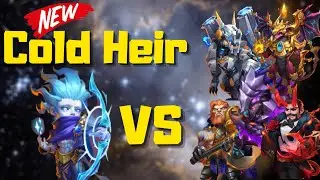 Cold Heir Vs Top Heroes | What is his Best Build? | Castle Clash