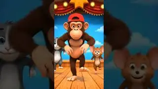 Monkey with tom and jerry #shortvideo #youtubeshorts #shorts