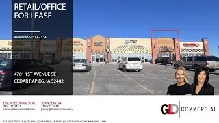 4701 1st Avenue SE, Cedar Rapids, Iowa Retail/Office Space For Lease
