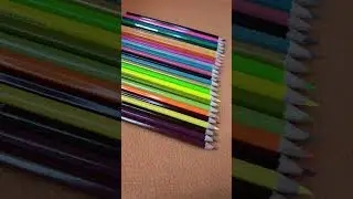 ✨😱 50 Shades Colour Pencil Review 🔥🎨 #viral #trending