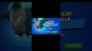 getting the godzilla skin #brawlstars #newskin #godzilla #godzillaevent #godzillaskin