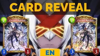Shadowverse Dawn of Calamity Exclusive Card Reveal : Cursed Maiden (EN ver.)