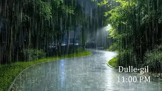 Healing Night Rain Sounds for Deep Sleep | Instantly Calm Your Mind with ASMR Rain