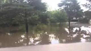 Flooded Area - University Avenue In Clive